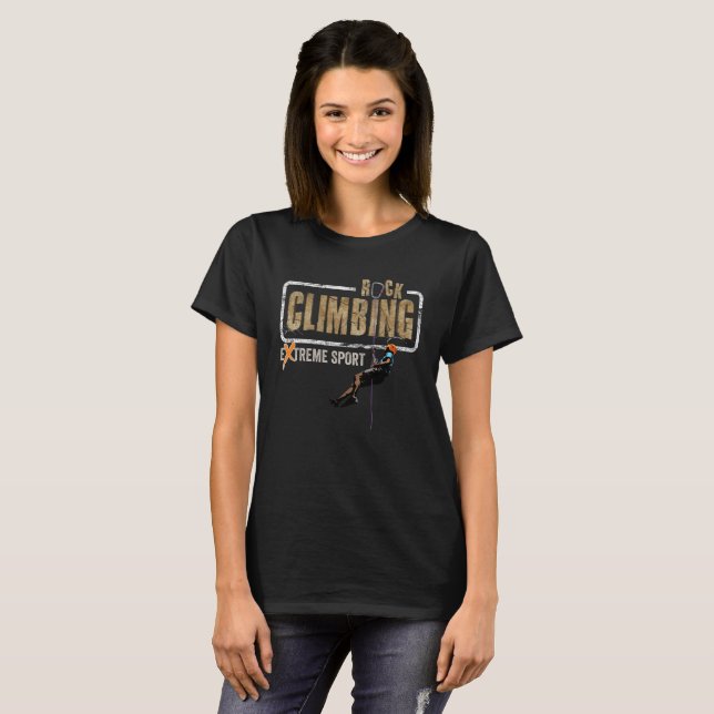 Rock Climbing | Women T-Shirt (Front Full)