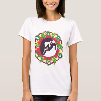 Rock Climbing Zen Girl T-Shirt
