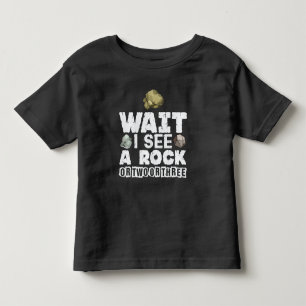 Rock Collector - Funny Geologist Mineral Geology Toddler T-Shirt
