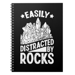 Rock Collector Geologist Funny Geology Notebook