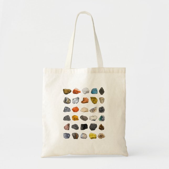 Rock Collector Geology Geologist Rock Collector Tote Bag (Front)
