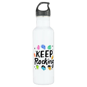 Rock Collector - Keep Rocking 710 Ml Water Bottle