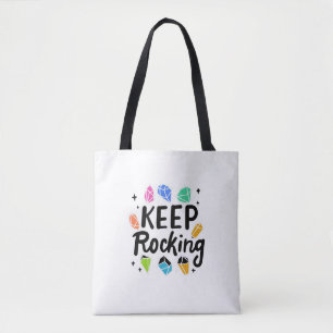 Rock Collector - Keep Rocking Tote Bag
