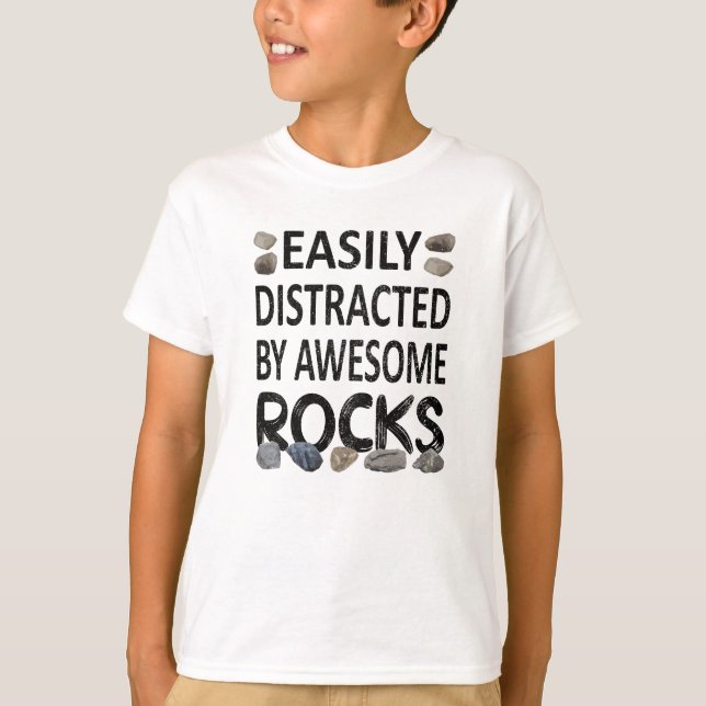 Rock Collector Rockhounding Geology Geologist T-Shirt (Front)
