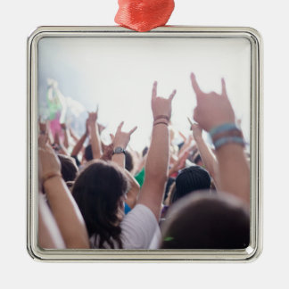 Rock Concert Audience Metal Tree Decoration
