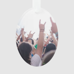 Rock Concert Audience Ornament