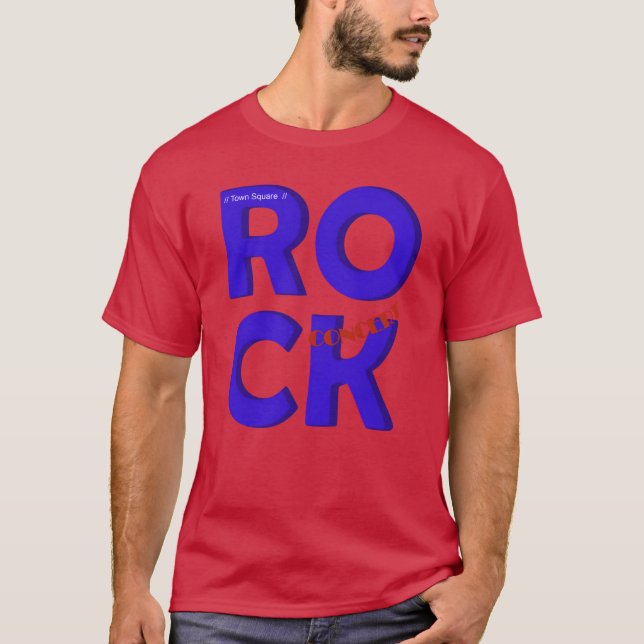 Rock Concert funny T-Shirt (Front)