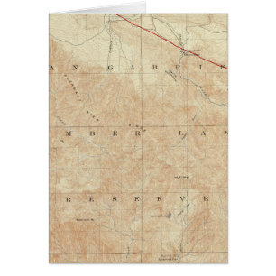 Rock Creek quadrangle showing San Andreas Rift