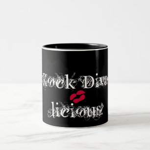 "Rock Diva-licious! In Black" Mug - Customisable