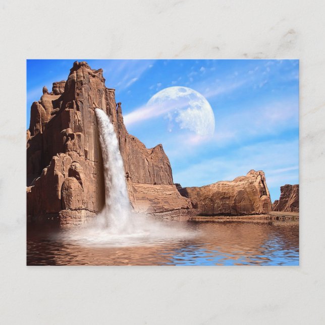 Rock Falls Postcard (Front)