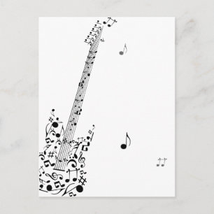 Rock festival postcard