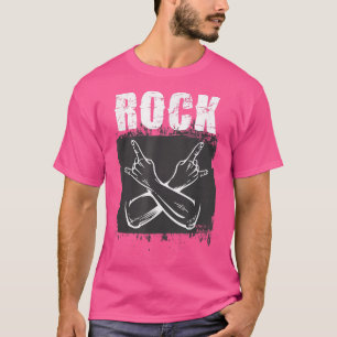 Rock Fingers - Rock Music I Love Rock n Roll T-Shirt