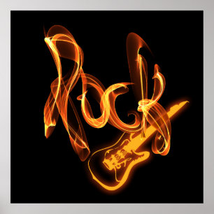 Rock fire sign