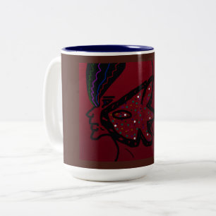 Rock Fish Prince Two-Tone Coffee Mug