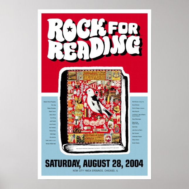 rock for reading poster (Front)
