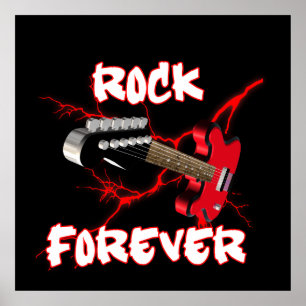 Rock forever poster