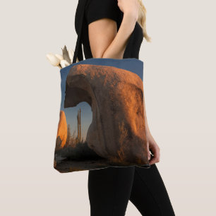 Rock Formations At Sunset Tote Bag