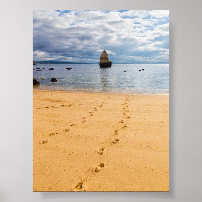 Rock formations in Algarve Poster (Front)