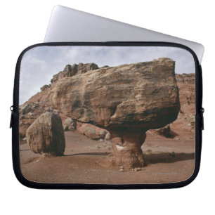 Rock formations in Marble Canyon, Utah Laptop Sleeve
