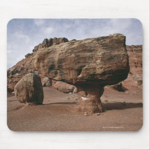 Rock formations in Marble Canyon, Utah Mouse Mat