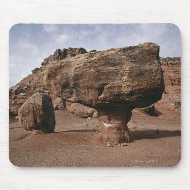 Rock formations in Marble Canyon, Utah Mouse Mat (Front)