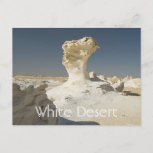Rock Formations, White Desert, Farafra, Egypt Postcard