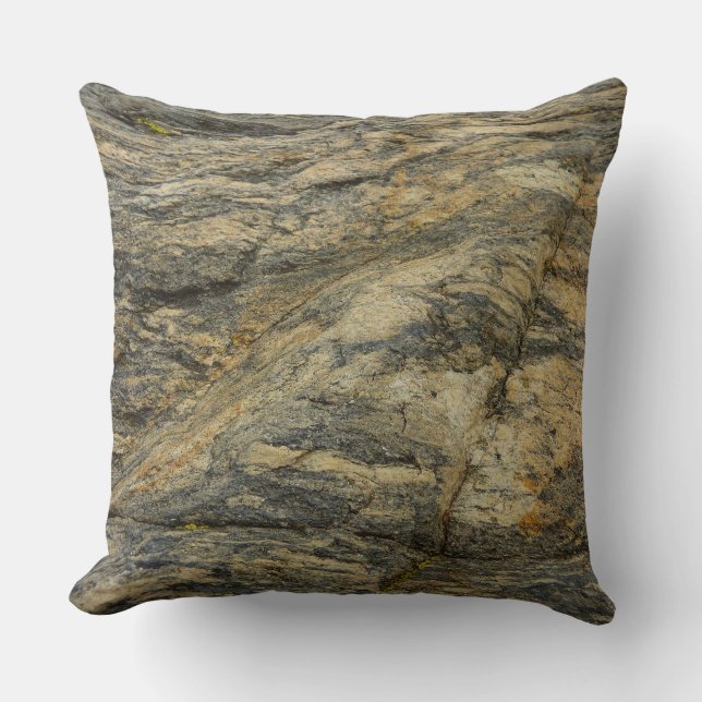Rock from Joshua Tree Abstract Nature Photography Cushion (Front)