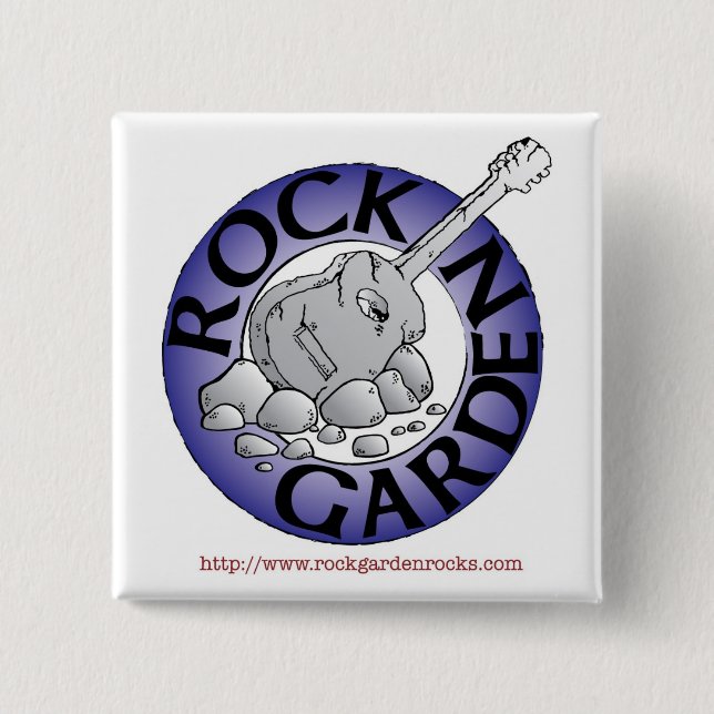 Rock Garden Button (Front)