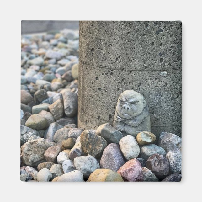 rock garden manager magnet (Front)