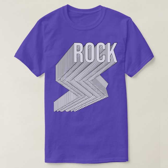 rock geometric T-Shirt (Design Front)