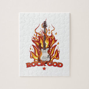 Rock God Jigsaw Puzzle