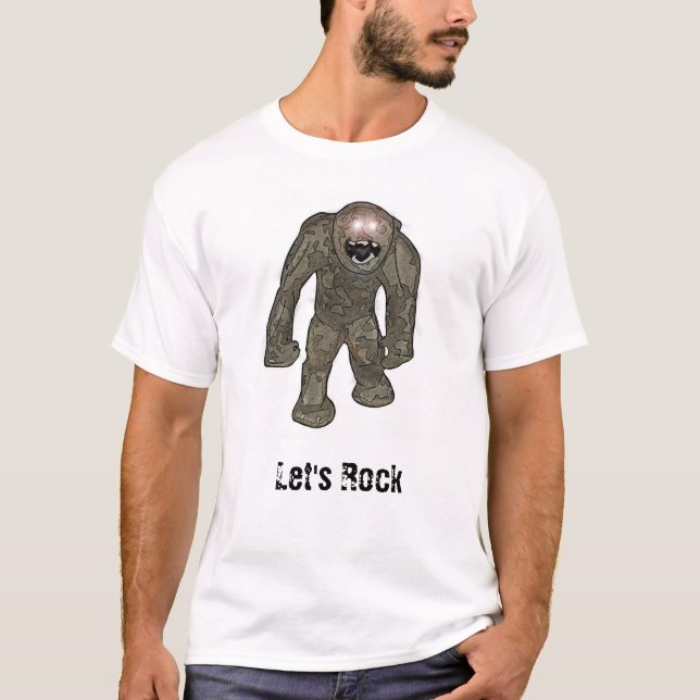 Rock Golem T-Shirt (Front)