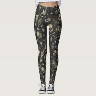 Rock/Grunge/Punk/Metal Music Leggings