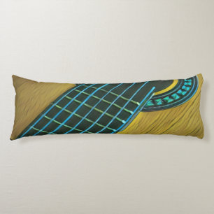 Rock guitar player body cushion