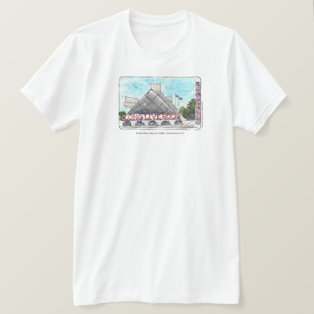 Rock Hall Men's T-Shirt (Design Front)