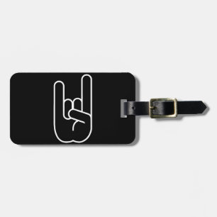 Rock Hand Luggage Tag
