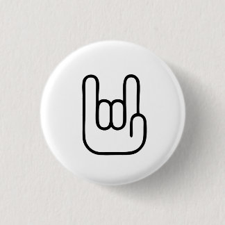 Rock Hands Button