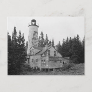Rock Harbour Lighthouse Postcard