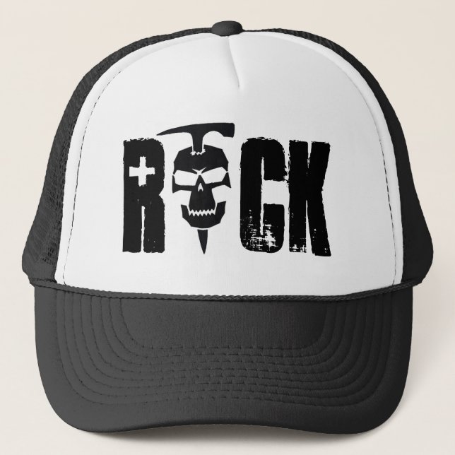 Rock Hard Trucker Hat (Front)