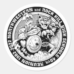 Rock Hill & Northwestern High Reunion Sticker