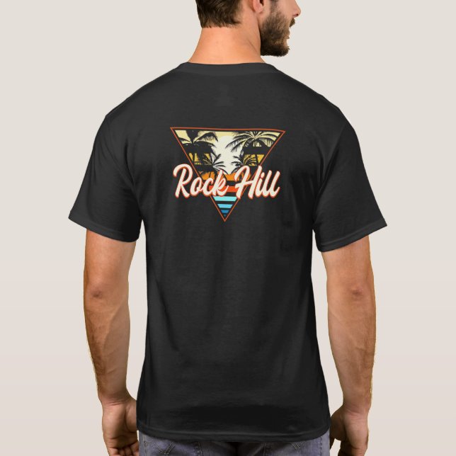Rock Hill South Carolina Beach Sc Beach Bum T-Shirt (Back)