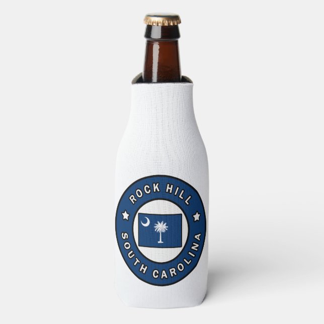 Rock Hill South Carolina Bottle Cooler (Bottle Front)