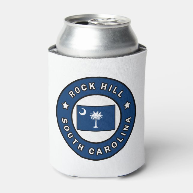 Rock Hill South Carolina Can Cooler (Can Front)