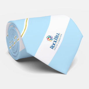 Rock Hill (South Carolina) city flag Neck Tie