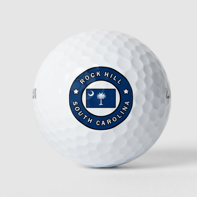 Rock Hill South Carolina Golf Balls (Front)