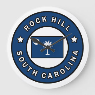Rock Hill South Carolina Large Clock