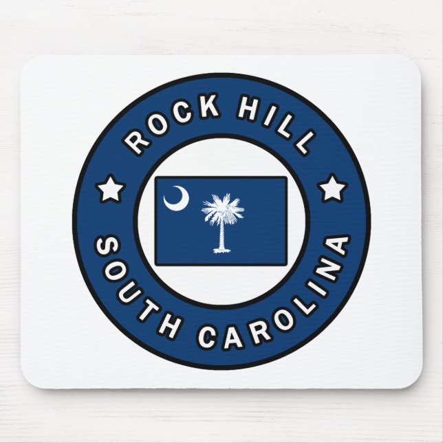 Rock Hill South Carolina Mouse Mat (Front)