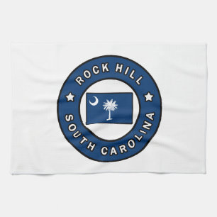 Rock Hill South Carolina Tea Towel