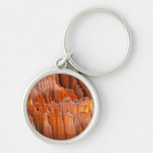 Rock Hoodoos in Morning Light Key Ring