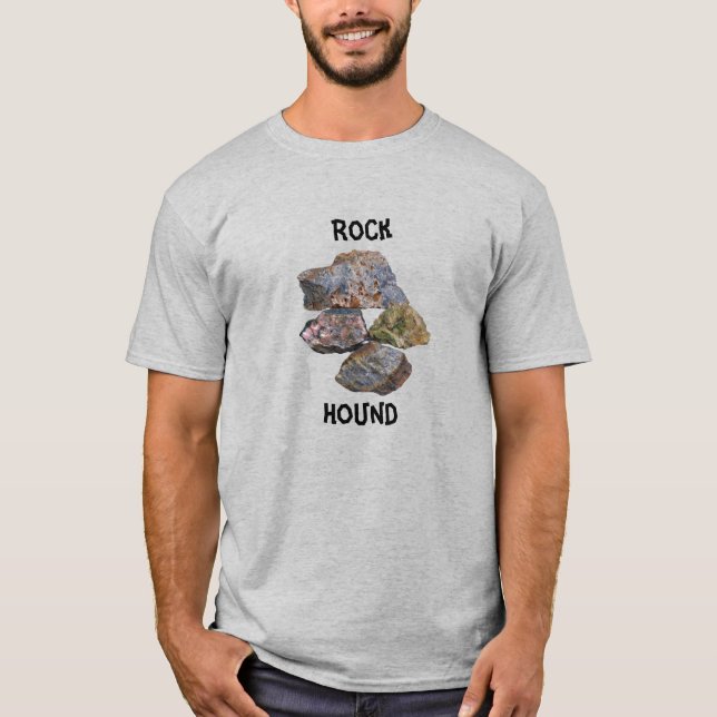 Rock Hound Collectors  T-Shirt (Front)